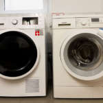 Waschmaschine und Trockner